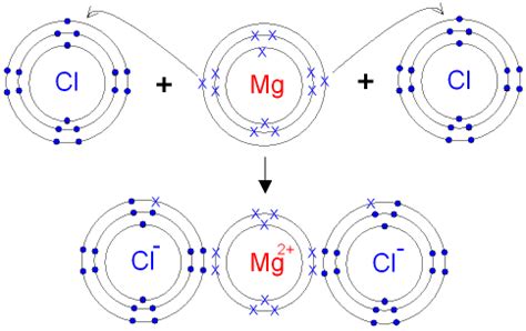 magnesium chloride dot diagram